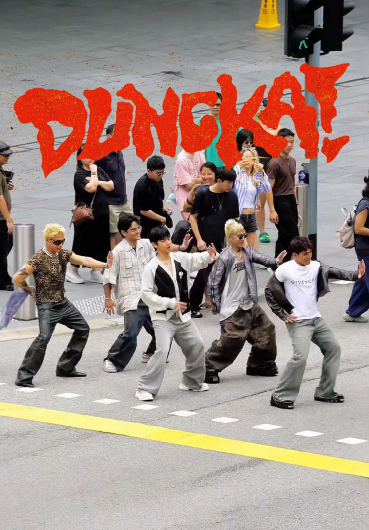 @SB19 Official dared to do it for TikTok 👀🔥 Took on our #WhatsYourJam challenge in SG dancing to Dungka—and ofc, they ATE. A’TIN, how are we breathing rn?? 😭💙 #SB19 #DungkaChallenge #orchardroadfashion #ATINOnTop 