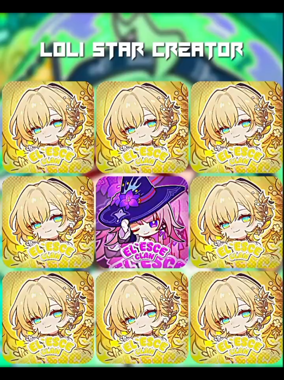 collab tik tok + waifu member EL'ESCE preset: @hirowangyy  #margalsc #lolistarcreator 
