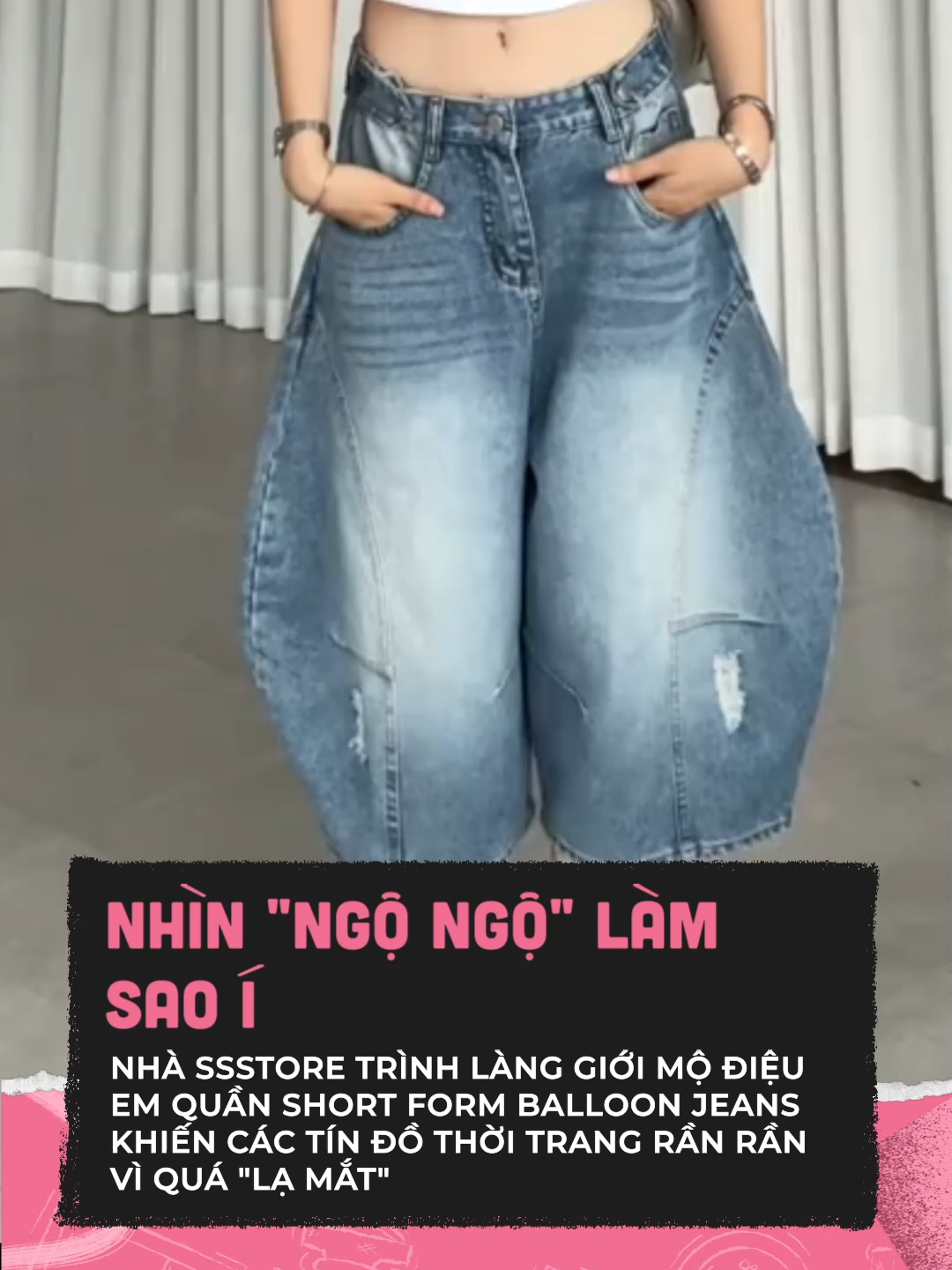 Ê độc lạ lắm nha #clmedia #celebnetwork #clbeauty #beauty #BeautyTok #fashion #fashiontiktok #quanshortlung #ssstore