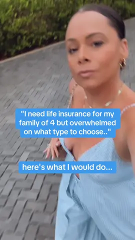 When it comes to insurance - it's not a one size fits all, there are SO many options and it can be overwhelming.  I'm here to walk you through the process and find the perfect policies for you and your family 🏠🤎 Let's set up a call today to get you protected- it's time to stop putting this off, today is the day 🤎 #lifeinsurance #lifeinsurancepolicy 