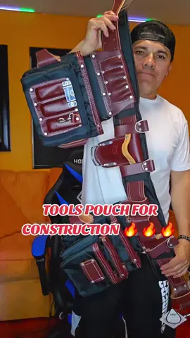 TOOLS POUCH FOR CONSTRUCTION.  BONITAS BOLSAS FUERI PARA LA CONSTRUCCIÓN ESTAN EN SUPER OFERTA!!! 🔥 🔥 🔥  #tools #toolspaunch #bolsas #morrales #TikTokShop 