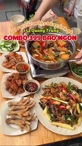 Combo 399 có lẩu ếch và các món gà lai raii tại Tú Gà #LearnOnTikTok #boxstudio #ReviewAnNgon #AnCungTikTok 