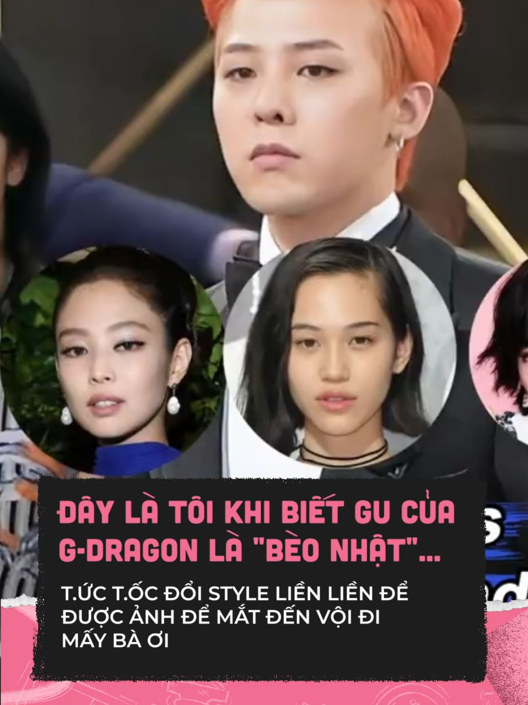 Đổi gu mấy nàng ơi #clmedia #celebnetwork #clbeauty #beauty #BeautyTok #fashion #fashiontiktok #gdragon #shoujogirl