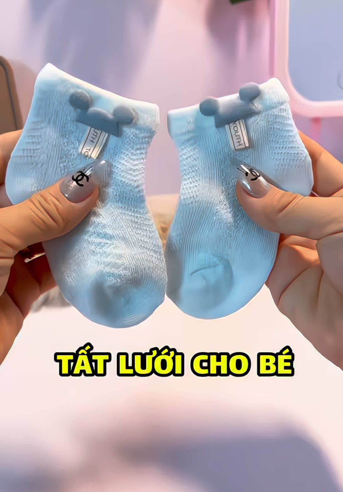 Đôi tất lưới chân ái lun các mẹ ơi #tatluoi #tatluoichobe #tatchobe #mevabe #mebimsua  @Mẹ Mai  @Mẹ Mai  @Mẹ Mai 