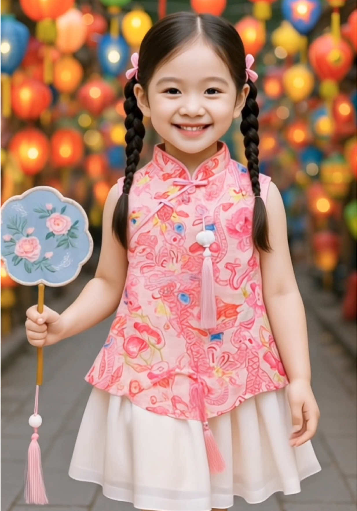 ✨ “Rộn ràng Trung Thu – bé xinh lung linh trong từng khoảnh khắc!” #khanhlinhvame #vaytrungthuchobe #vayxinhchobe #tettrungthu #trungthu 
