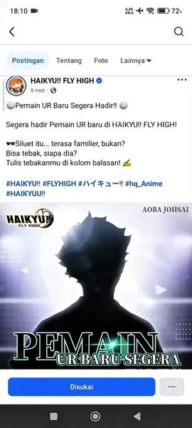 hahaha siapa aja yang kegocek kirain bokuto, ternyata one last time yg muncul 🗿 oikawa next banner guys resmi sudah yaaaa ##CrystalofAtlan #CoA #DigimonxCoA #haikyuu #haikyuuflyhigh 