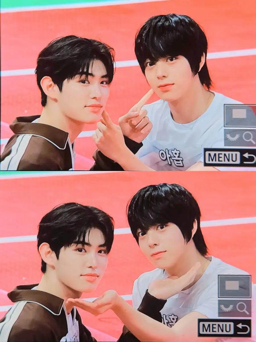 kickflip and ahof interaction ahhhh and it's Chih en and Minke🤯🙃 #isac2025 #ahof #kickflip #minje #chihen 