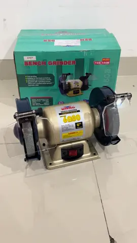 Mesin gerinda duduk 6” WIPRO TDS150B benih grinder #mesingerindaduduk #benchgrinder #wipro #mesingerindamurah #mesingerindalistrik 