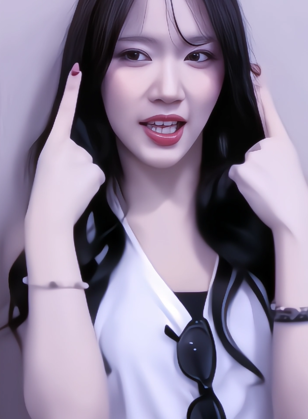 cewek beda agama😋 #marshajkt48 #jkt48 #fyp #48fps 
