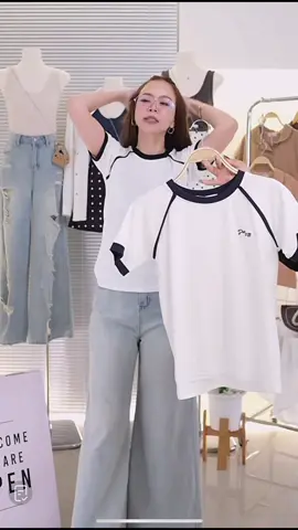 #เสื้อผ้าผู้หญิง #เสื้อผ้าสาวอวบ #เสื้อยืด #เสื้อยืดคอกลม #เสื้อยืดสาวอวบ    
