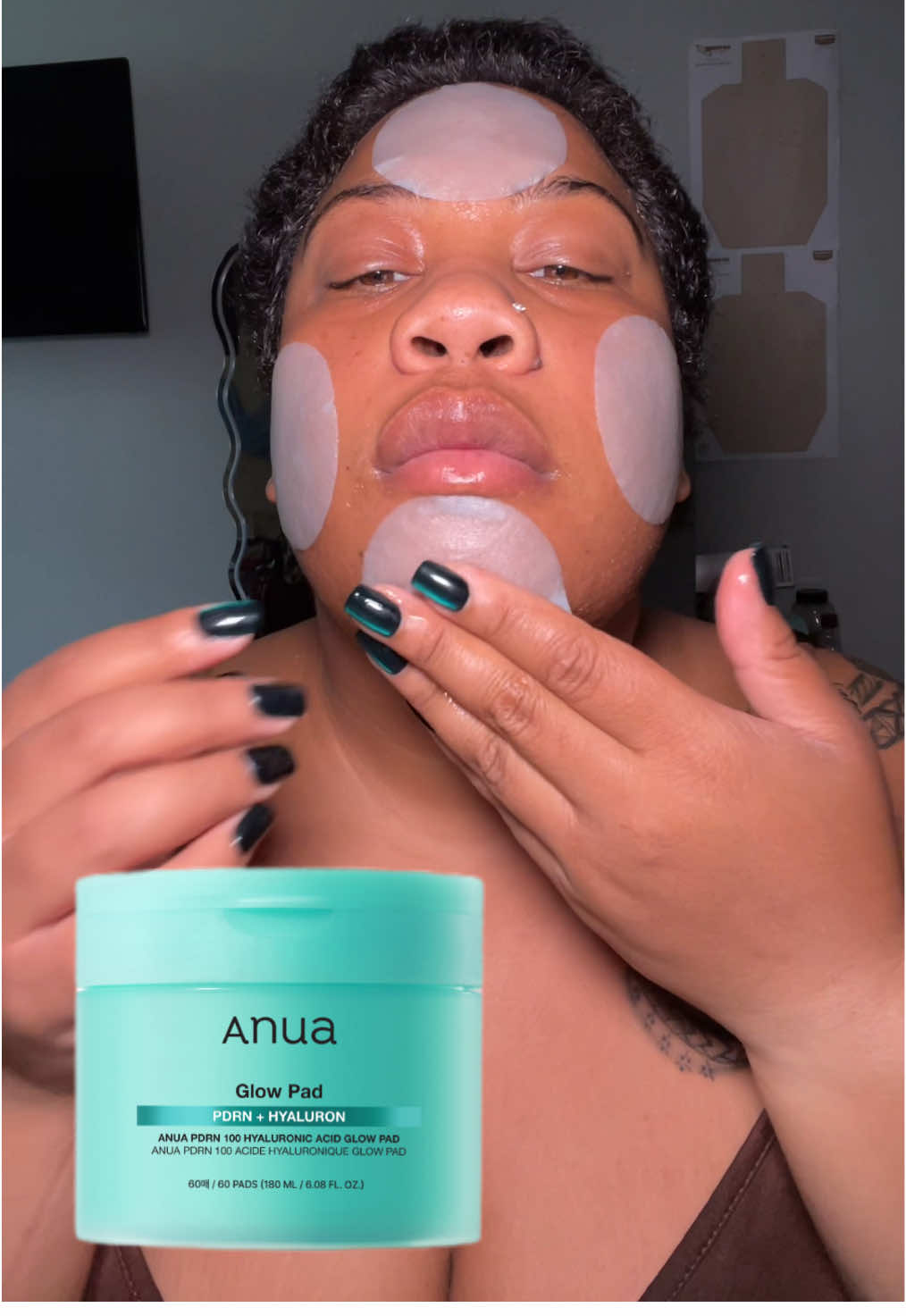 Never did I think I’d use Salmon DNA on my face 😂 I love my @Anua Store US products man! Already feel and see a difference after 2 day use! #anuaskincare #anua #skincareroutine #salmondna #faskmask 