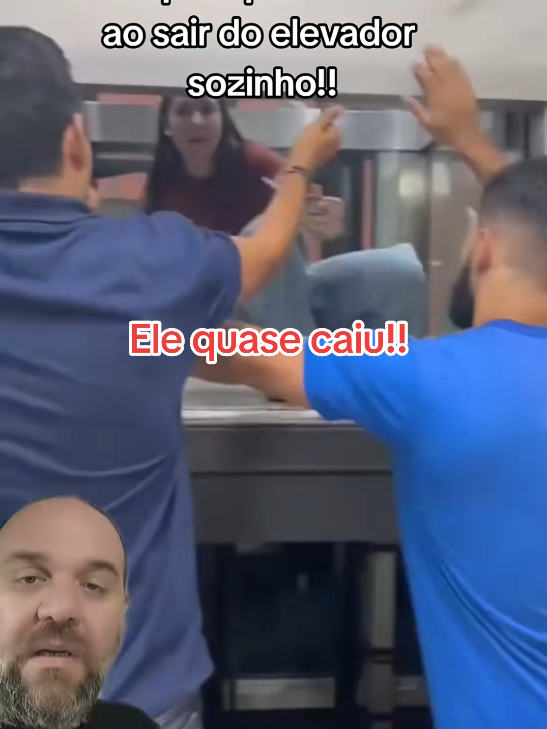 ELE QUASE CAIU!! #grupoelevadoresbrasil #fyp #tiktok #foryou #fortouyoupage 