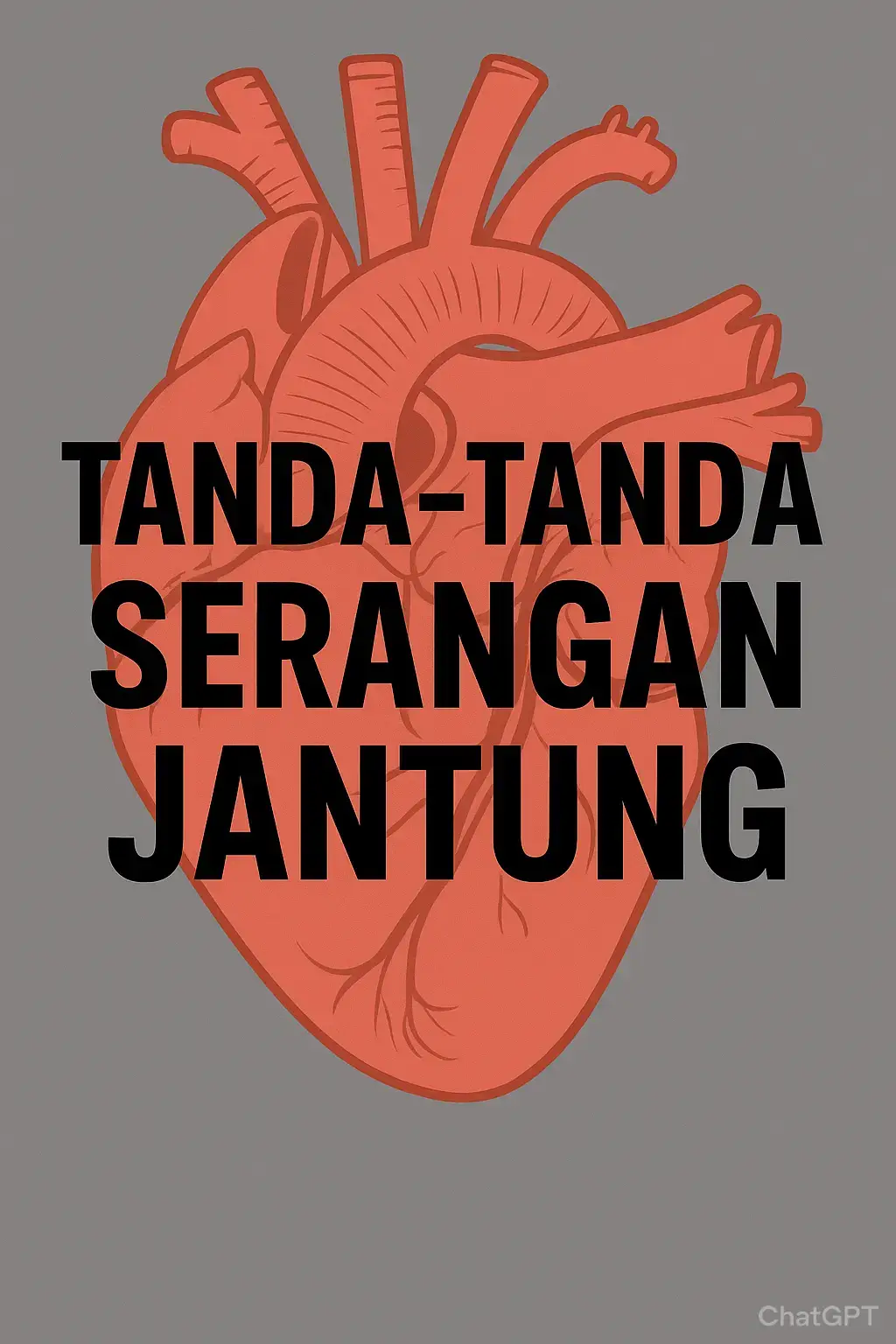 50 Tanda Serangan Jantung 1. Nyeri dada seperti ditekan atau dibakar 2. Merasa sesak di dada 3. Nyeri dada menjalar ke bahu kiri 4. Nyeri dada menjalar ke lengan, leher, rahang 5. Mual atau muntah 6. Keringat dingin tanpa alasan 7. Pusing mendadak 8. Kesulitan bernapas bahkan saat istirahat 9. Kecemasan atau ketakutan akan kematian 10. Detak jantung yang kuat atau tidak teratur 11. Kelemahan mendadak 12. Mual setelah makan ringan 13. Sesak napas saat tidur 14. Merasa ingin pingsan 15. Merasakan tekanan di dada di pagi hari 16. Merasa sangat lelah tanpa alasan 17. Merasa kencang di leher atau tenggorokan 18. Perut terasa kembung atau mulas 19. Merasa berat di tubuh bagian atas 20. Mati rasa pada tangan kiri atau keduanya 21. Merasa seperti angin terjebak dalam dada 22. Wajah pucat atau kebiruan 23. Pernapasan cepat dan dangkal 24. Kehilangan nafsu makan 25. Nyeri punggung atas mendadak 26. Tidak bisa berbaring telentang 27. Sering terbangun di malam hari karena sesak napas 28. Tekanan darah turun tiba-tiba 29. Berkeringat bahkan saat istirahat 30. Terasa panas di dada 31. Kebingungan atau ketidaksadaran 32. Ketegangan di rahang 33. Mual mendadak 34. Terasa seperti ditangkup atau diperas 35. Detak jantung lambat tiba-tiba 36. Nyeri dada saat stres atau marah 37. Nafas terdengar seperti mendesis 38. Gangguan pencernaan yang aneh 39. Nyeri di bahu kanan 40. Merasa tidak nyaman saat tidur miring 41. Tekanan di perut bagian atas seperti gastritis 42. Tidak dapat melakukan aktivitas ringan 43. Kelemahan di kaki dan tangan 44. Sering merasa ingin ambruk. 45. Kegugupan mendadak 46. Merasakan dada bergetar ketika jantung berdetak 47. Kesulitan menelan tanpa alasan fisik 48. Suara napas keras saat tidur 49. Kesulitan mengangkat tangan 50. Perasaan tiba-tiba 