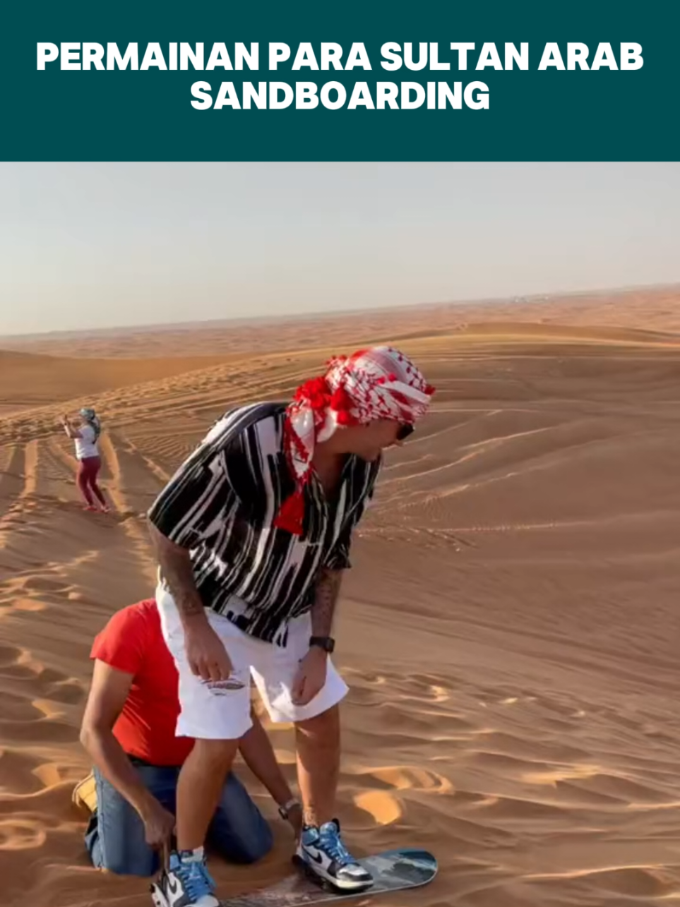 Permainan sultan arab #sandboarding #faktaunik #faktamenarik #destinasiwisata #sketboard 