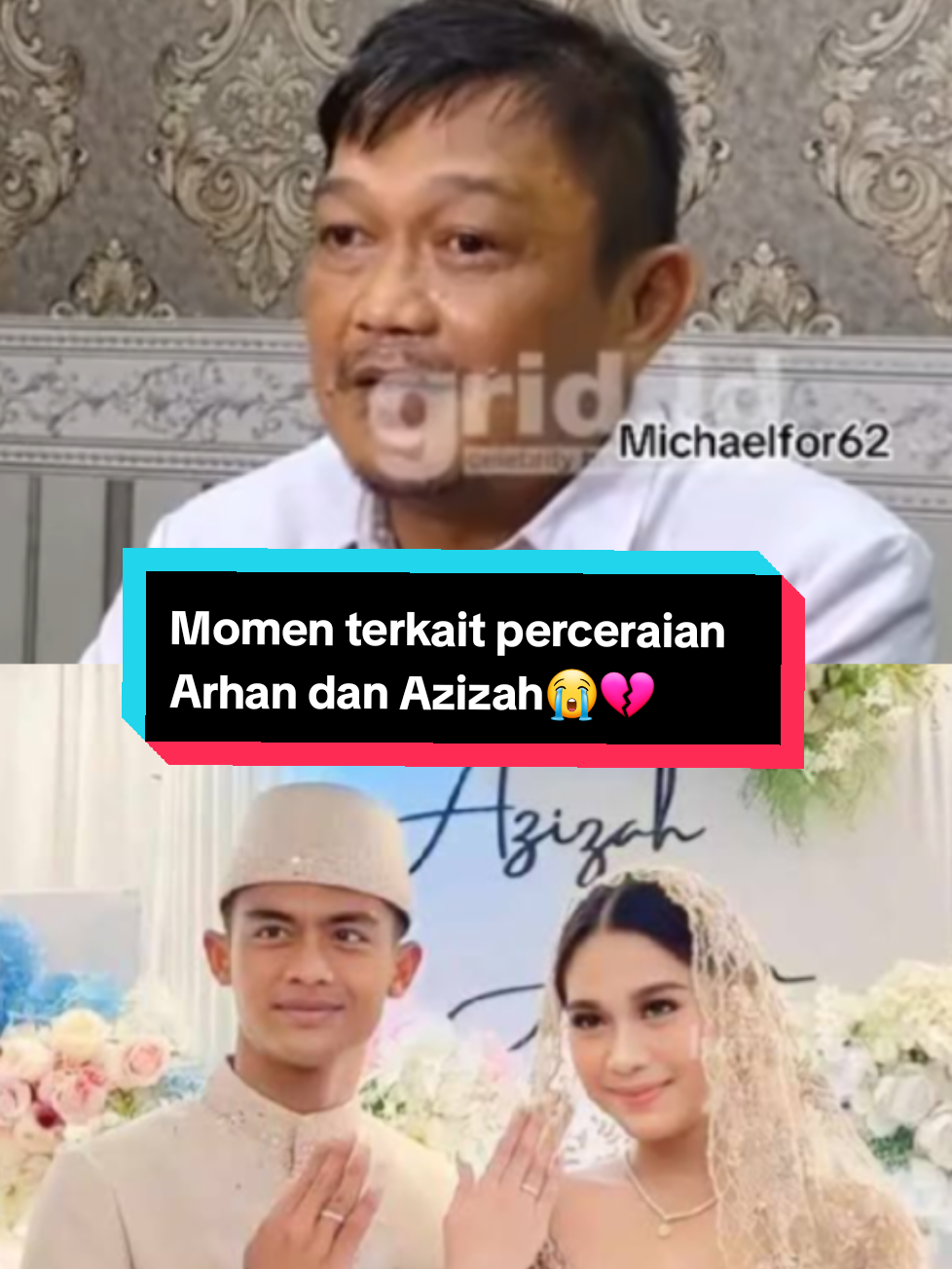 ga kebayang se cape apa jadi arhan selama ini😭 #fyp #foryoupage #pratamaarhan #azizahsalshaa #trending 