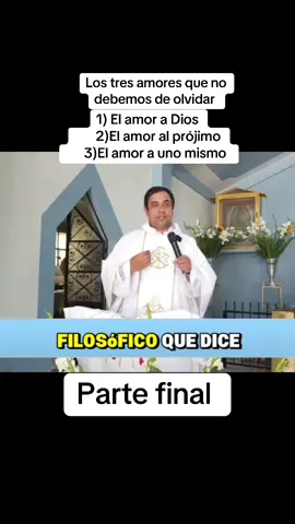 Como nos hace falta el amor a uno mismo #amen #reflexion #padrearturocornejo #diosesamor #parati 