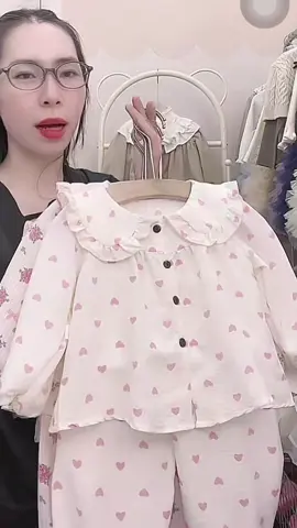 set bộ pizama cho bé gái , Nhiều hoạ tiết xinh lắm luôn Mom ơi #yenkidshop #quanaothudongchobe #setbochobe #bopizamachobe #quanaobegai 