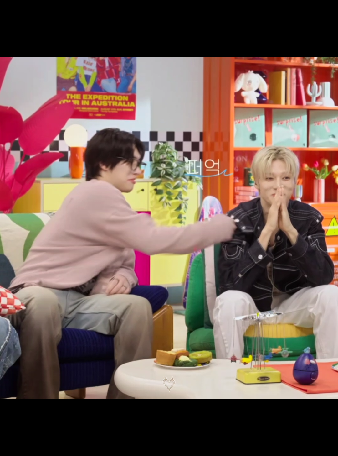 Nothing slaps Wooyoung harder than Mingi😌 #woogi #woogiateez #wooyoung #mingi 