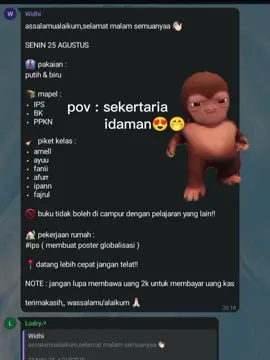 idaman bngt sekertaris nya🔥🤭@🤍  #fyp #sekertarisidamankelas #fouryoupage #IXE #xyzabc 