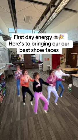 #Meme #MemeCut Bringing the show game for the big first day show 🎭✨ Teachers + staff, let’s make this year unforgettable 💕 #BackToSchool #TeacherTok #SchoolStaff  