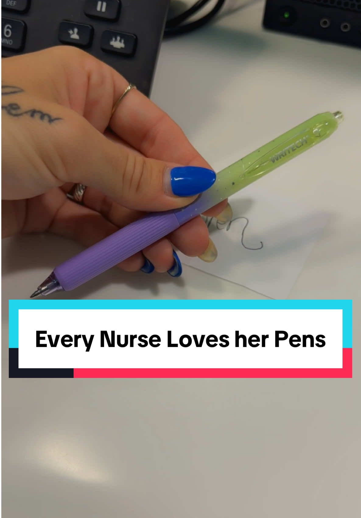 Every nurse loves a good set of pens #ballpointpen #pens #gelpen #musthave #finepointpen 