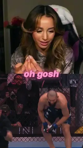 Sam Fell in Love With Khamzat’s Stare❤️‍🔥🥹 #UFC #fyp #mma #khamzatchimaev #samfrank 