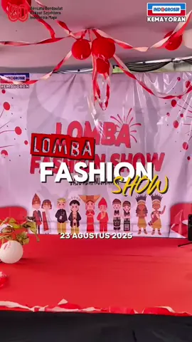 Keseruan Lomba Fashion Show di Indogrosir Kemayoran, dalam rangka Hari Kemerdekaan🇮🇩🥰 Selamat kepada adik - adik yang mendapatkan juara dan membawa pulang hadiah🤗 Semoga bermanfaat!☺️ Dan untuk adik - adik yang belum berkesempatan menjadi juara jangan berkecil hati ya..🤗 Terima kasih sudah berpartisipasi untuk acara Fashion Show Indogrosir Kemayoran🥰🫶🏻 #Officialindogrosir #Sobatindogrosir #Indogrosirkemayoran #lomba17AN #fashionshow 