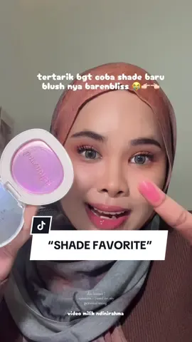 Membalas @𓍢ִ໋🌷͙֒ blush bnb shade p06 udah restock woy 😭☝🏻 kata aku buruan beli deh. soalnya takut abis lagi 😅 #blush #barenblissblush #moistmochi #mochiblush 