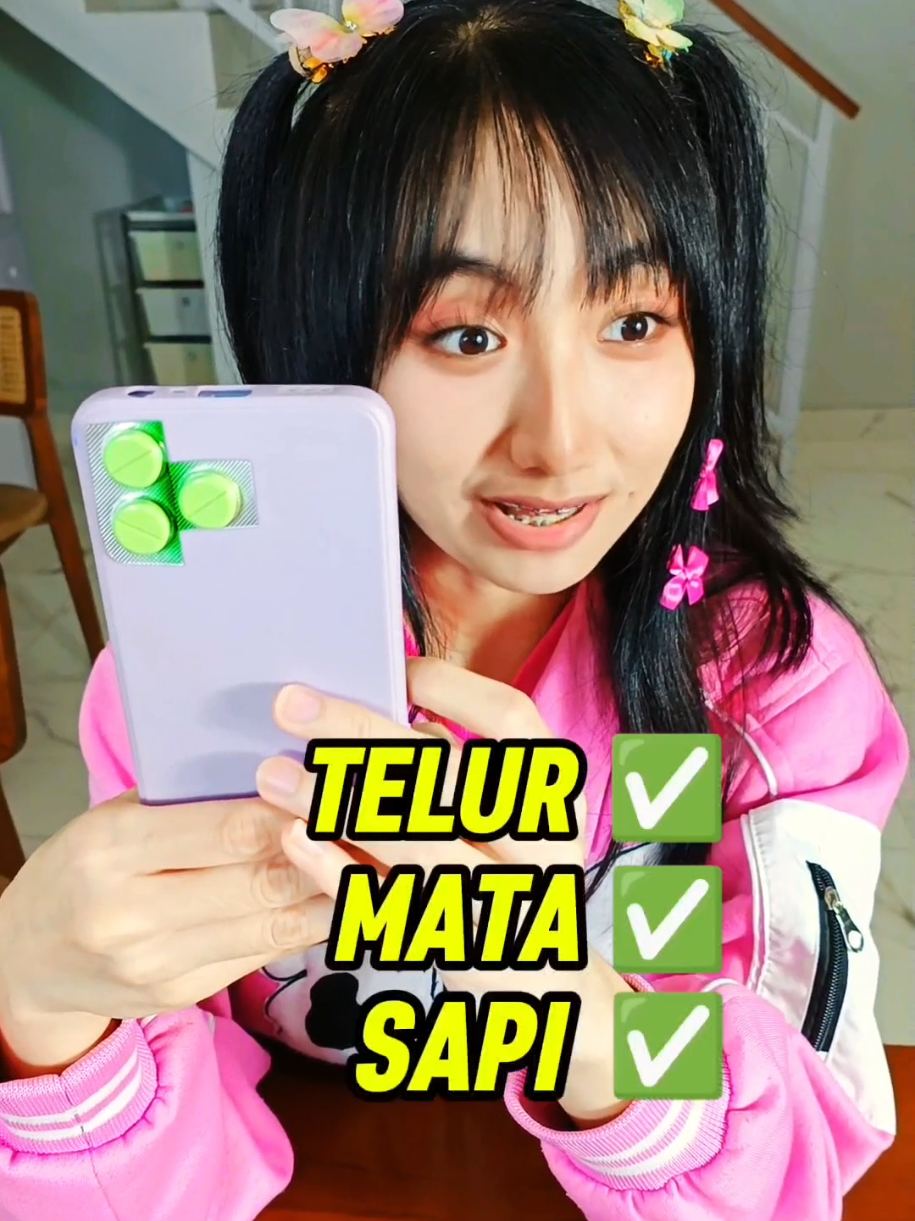 TELUR ✅ MATA ✅ SAPI ✅ #Komedi #OliviaValent 