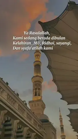 from, umatMU ya Rasulallah  Dibulan kelahiranMu Ya rasulallah, kami bersyukur atas karunia Allah  yang menghadirkan-Mu ke dunia, wahai Nabi, sebagai pembawa kebenaran dan kasih sayang. Ya Rasulullah, segala pujian dan syukur kami panjatkan atas akhlak mulia-Mu yang tiada duanya. Kami bersatu dalam cinta dan hormat kepada Nabi Muhammad SAW, yang kelahirannya membawa rahmat bagi seluruh alam. #yarasullullah #allahuakbar  #masyaallahtabarakkallah  #rabiulawal #masukberandafyp 