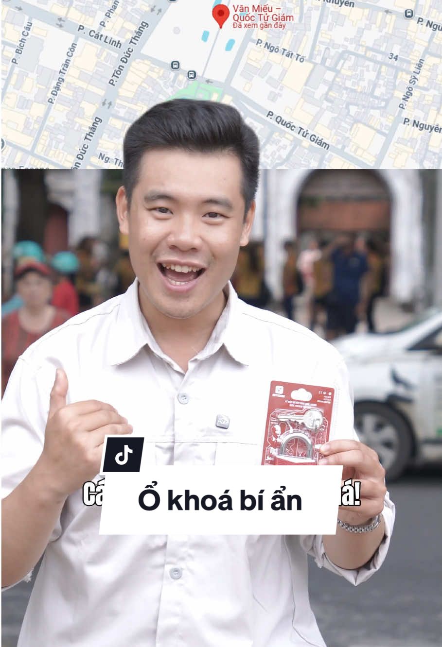 Ổ khoá bí ẩn khu vực Văn Miếu - Quốc Tử giám#khoayeunuoc #khoahuyhoang 
