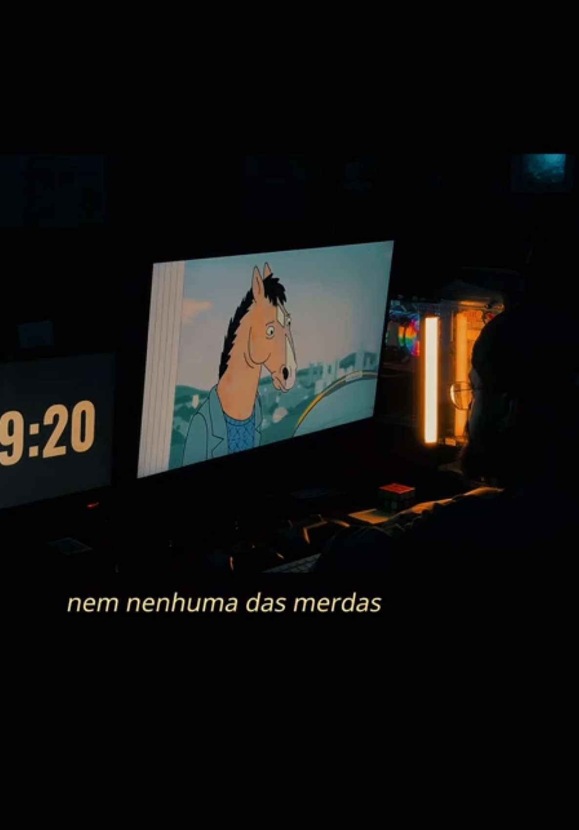 Às vezes a gente acha que sentir culpa já é suficiente, mas não é. Se nada muda, a dor vira só desculpa para repetir os mesmos erros. A verdadeira transformação começa quando a gente escolhe ser melhor de verdade. # bojack #bojackhorseman  #desenho #reflexao  #pensamentos 