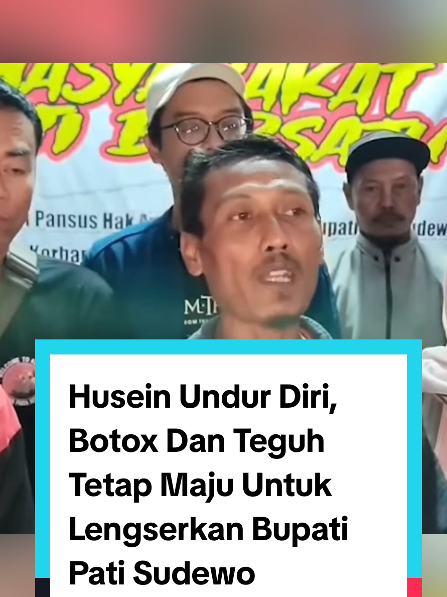 #CapCut Khusen undur diri, botox dan teguh tepat maju untuk Lengserkan Bupati Pati Sudewo  #viral #fyp #husein 