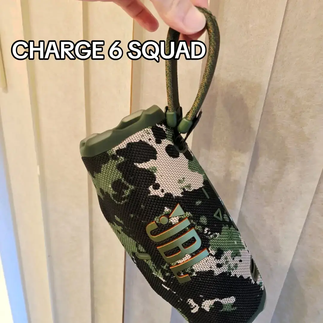 The JBL Charge 6 Squad edition isn’t just loud — it’s legendary. Camouflage on the outside, full concert on the inside. 🔊🔥 #JBLCharge6 #NextLevelSound