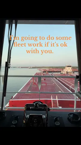 Fleet work! #fyp #tiktok #towboat #work 