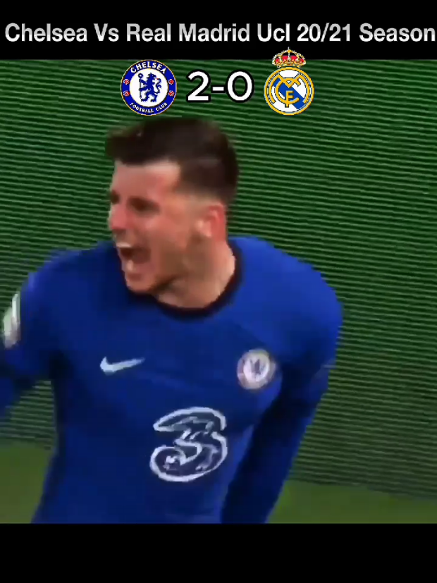 Chelsea Vs Real Madrid Ucl 20/21 Season  #chelsea #realmadridfc #championsleague #Soccer 