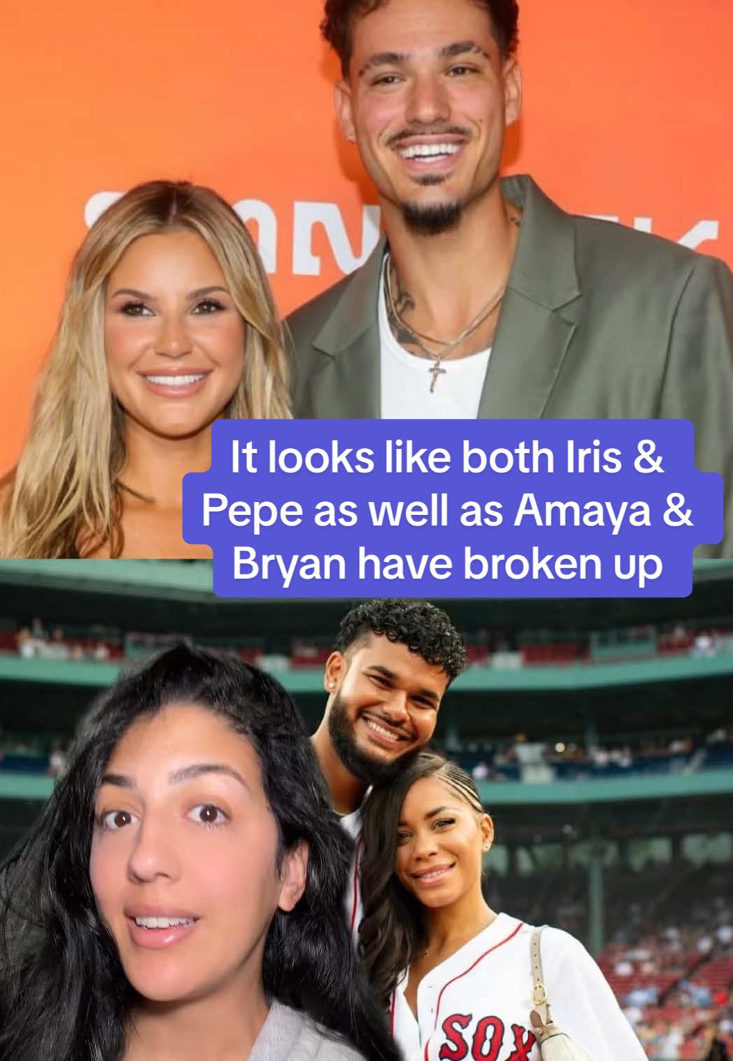 It looks like both Iris & Pepe as well as Amaya & Bryan have broken up #LoveIsland #loveislandusa #tiktokgemscontest #tiktokscenestealercontest