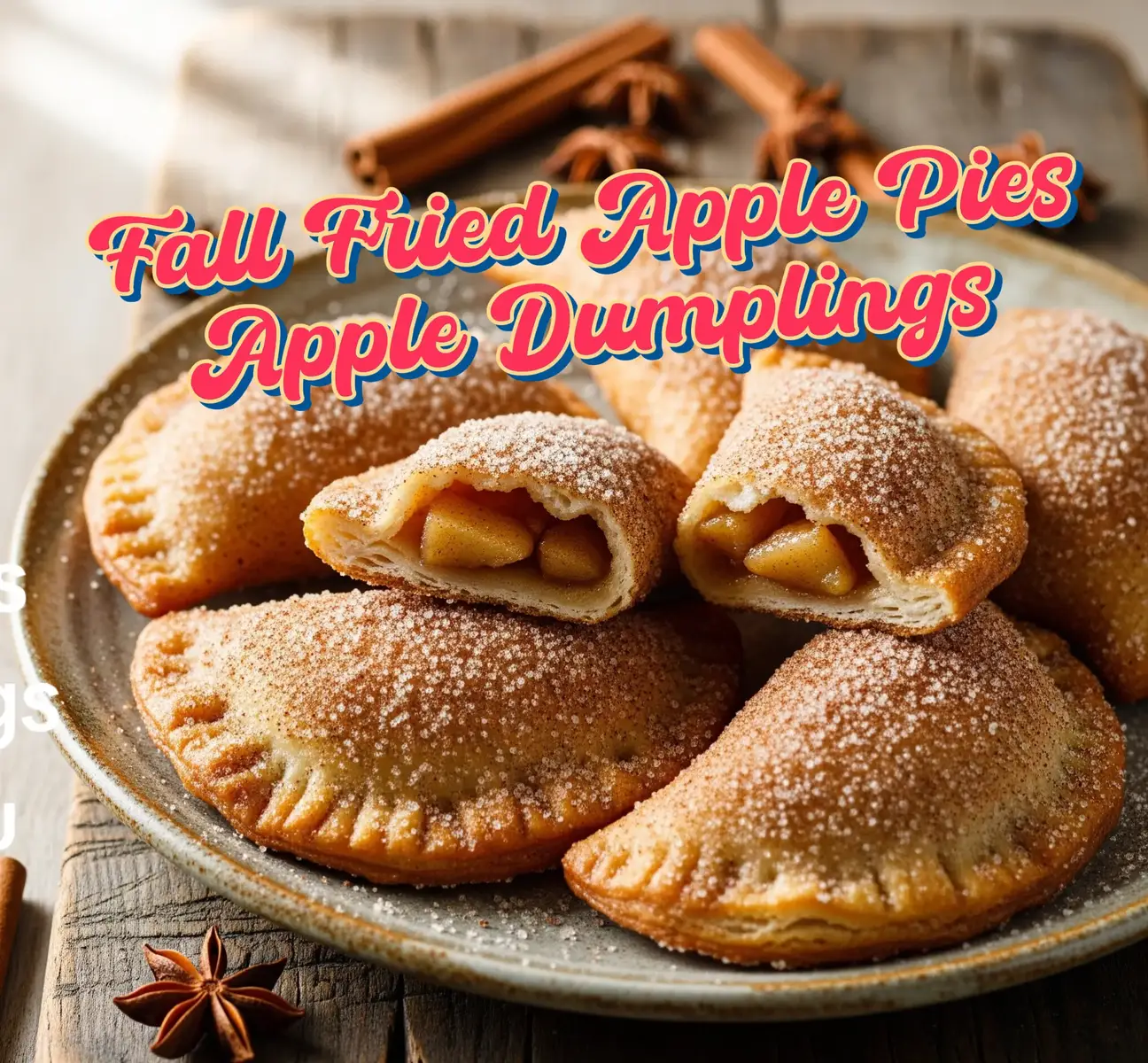These Recipes Are from one of my old cookbooks I have collected since 1977 & there is nothing like fall apple festivals & fried apple pies  Which recipe will you try?  join us Wed Tiktok live 10pm for live recipe reviews and show where we will have a winner for our new recipe app online at grandmasrecipebox.app #dumplings #vintagerecipes #cookbooks #appledumplings  #friedpies 