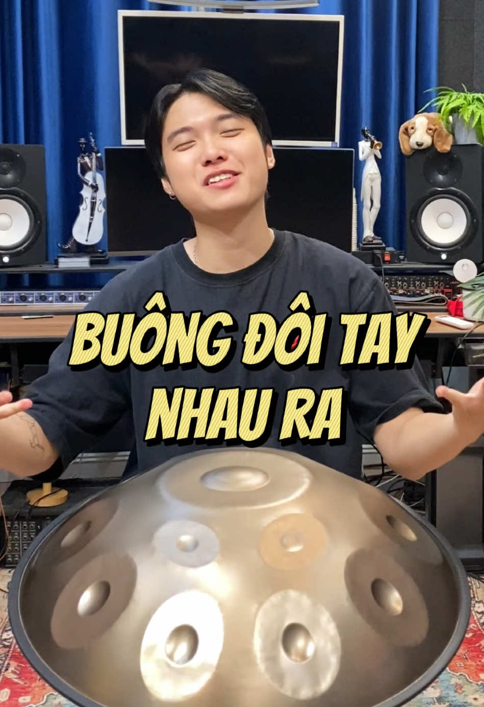 Học Handpan với nhạc SẾP siêu DỄ #handpan #buongdoitaynhaura 