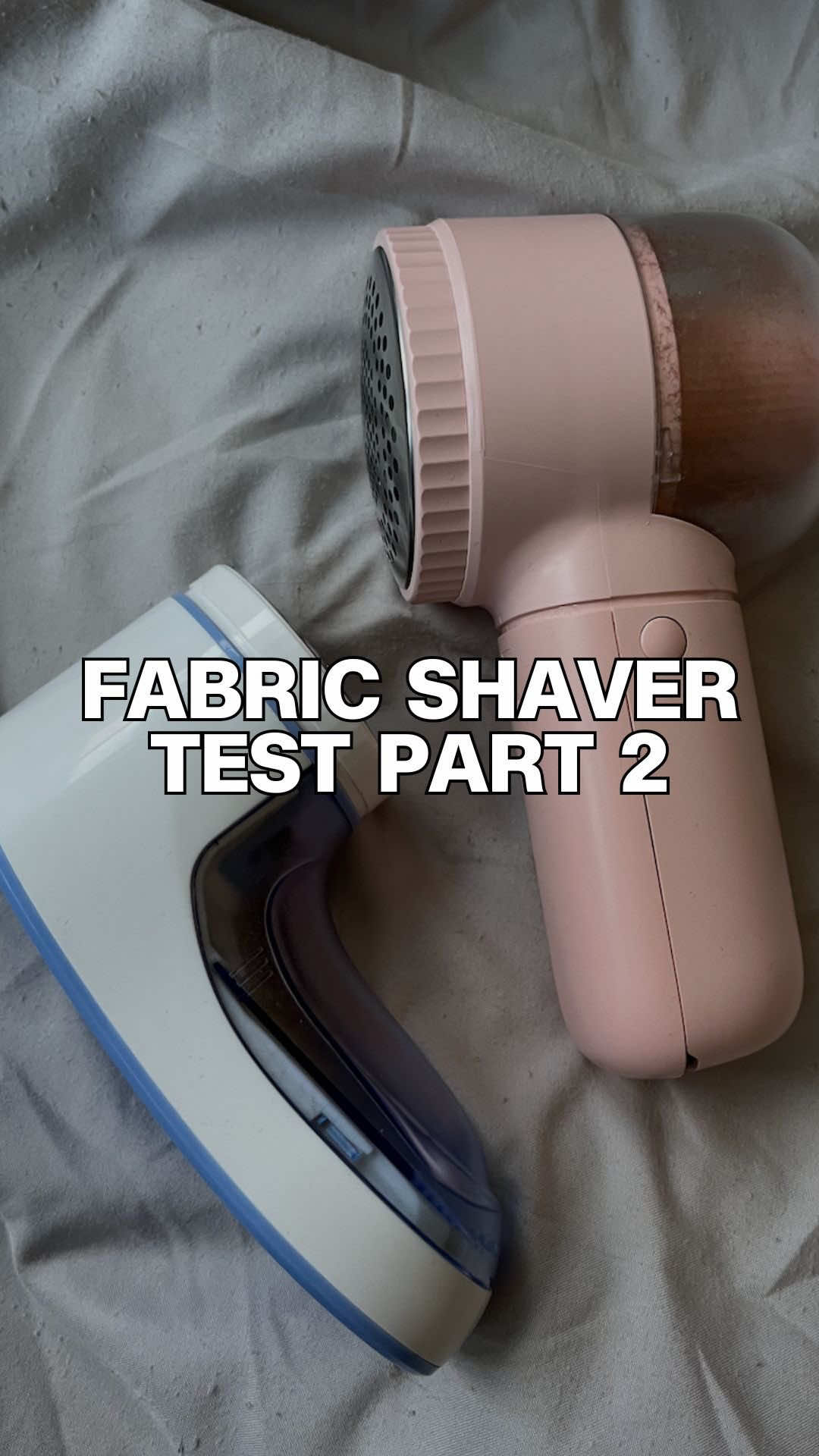 What materials should we test them on next? 🧣 Tap the link in bio to shop! #fabricshaver  #sweaterweather  #pilling  #laundryhack  #commissionearned 