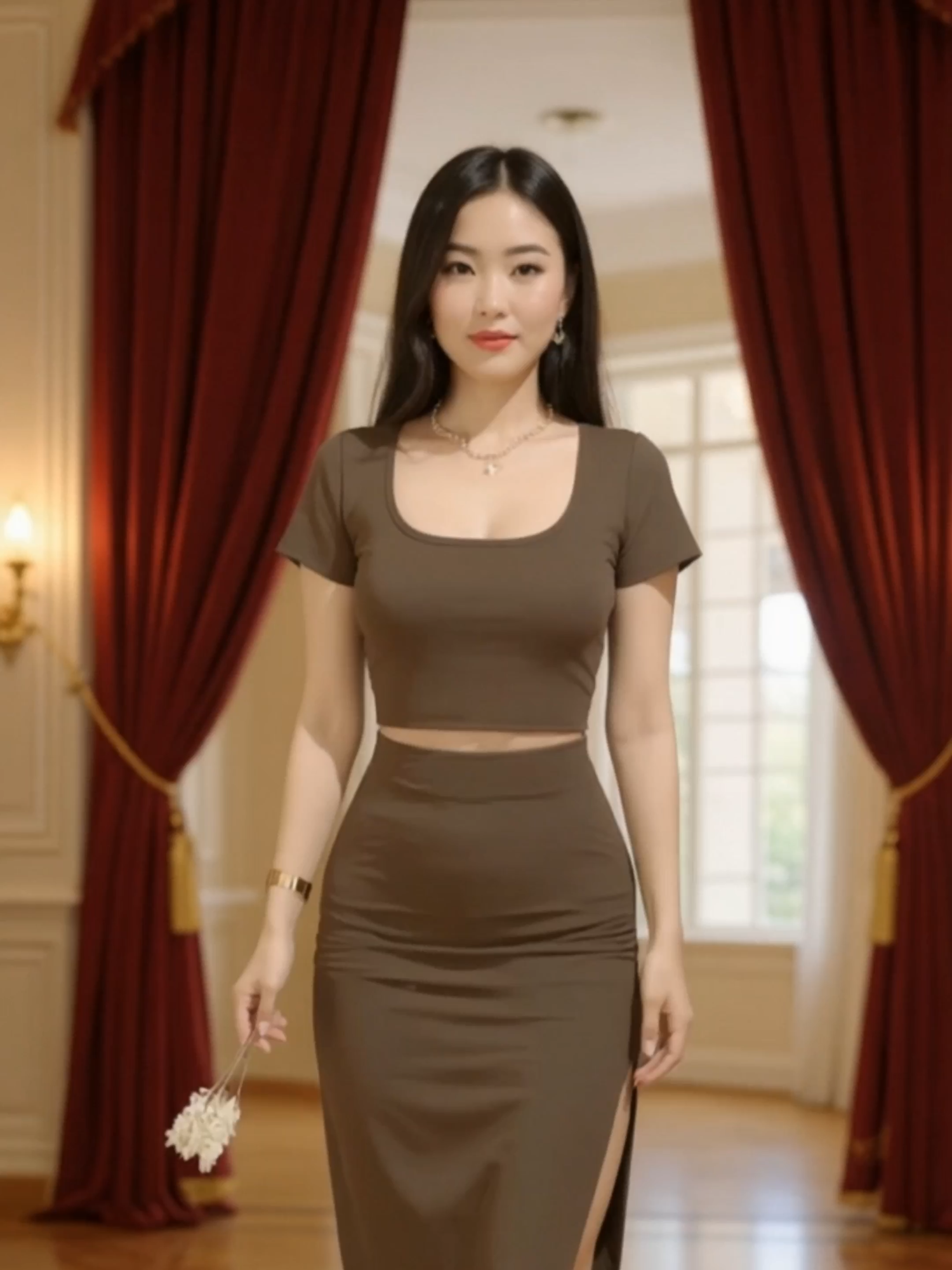 Elevate your daily look with New Aurora Coordinates 💕 A plain yet stylish knitted set—soft nylon fabric, side slit for added flair, and freesize (S-M) fit. Comes in 5 trendy colors: Black, Maroon, Choco Brown, Skintone & Hot Pink 🌸#AuroraOutfit #CoordsFashion #KnitwearStyle #TrendyOOTD #EverydayChic #StreetOOTD #AuroraSet #KoreanInspired #MinimalChic #OOTDphvn