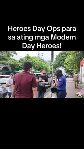 Heroes Day Operation para sa ating mga Modern Day Heroes! Tara samahan niyo kami nila @Boss GK at Boss @MVSHOES AND APPAREL and syempre @Dada Koo Official sa aming pagiikot ngayong araw!