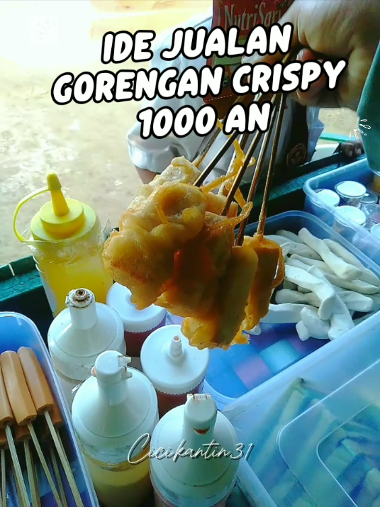 Gorengan Krispy dari olahan shifudo otak2 terenak 👍😁 ide jualan simple tapi laris cocok untuk menu dikantin sekolahhh🥰♥️ #idejualan  #resepsimple  #gorengan  #kriukkriuk  #jajanansd  #jajanankantinsekolah  #fyppppppppppppppppppppppp 