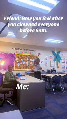 Dont start none wont be none. I stay ready to clown. Wake up ready! 😂 #fyp #foryou #fypシ #foryoupage #teachersoftiktok #coachesoftiktok #schoollife #energy 