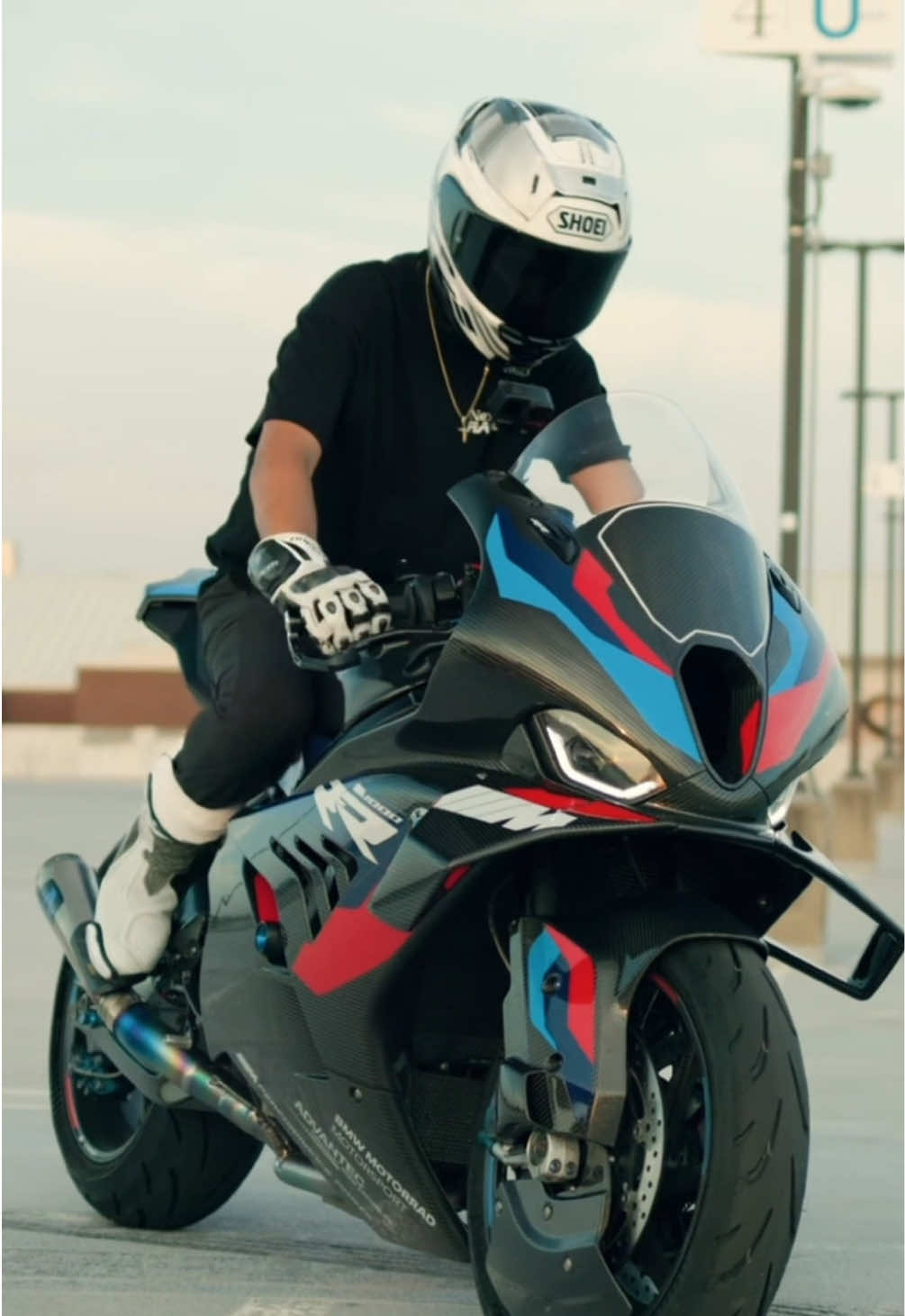 Golden hour #m1000rr #biketok #superbike #motorcycle #s1000rr 