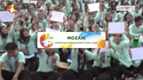 Mozaik with Dipo Muda🤩👏 Terima kasih kalian luar biasaaaa✨ #odmundip #undipbermartabat #undipbermanfaat #undipjaya #diktisaintekberdampak 