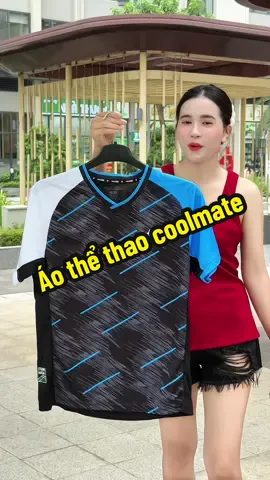 Áo thể thao coolmate#kieugialinh #aothethaonam #aodabong #coolmate 