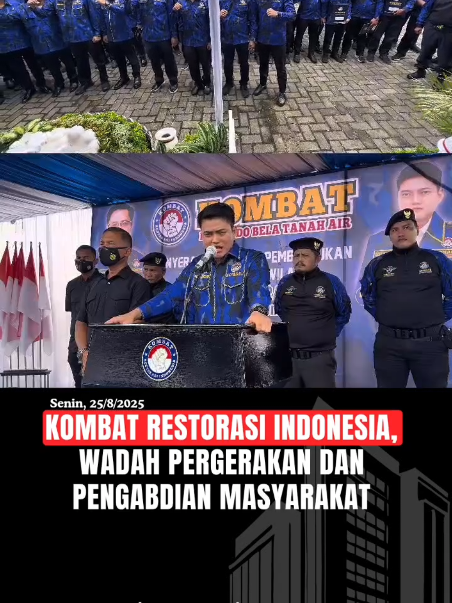 KOMBAT Restorasi Indonesia resmi didirikan pada 5 Mei 2025 sebagai organisasi wadah pengabdian Masyarakat. Ketua DPW KOMBAT Sumut, Ricky Anthony menerangkan bahwa KOMBAT didirikan sebagai wadah bagi kaum pergerakan yang bertujuan mengisi kemerdekaan dengan giat positif, anti premanisme narkoba dan sejenisnya. Tidak hanya itu, pria yang akrab disapa RA ini menjelaskan bahwa KOMBAT merupakan organisasi elit anti minta-minta. 