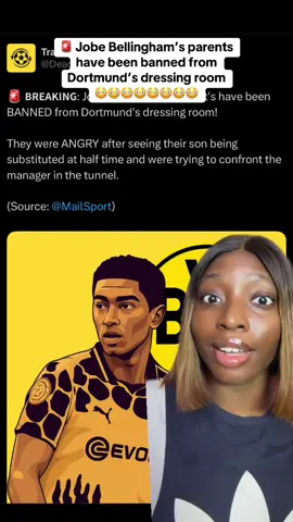 🚨 Jobe Bellingham’s parents  have been banned from  Dortmund’s dressing room #jobebellingham #bellinghamparents #burrousiadortmund