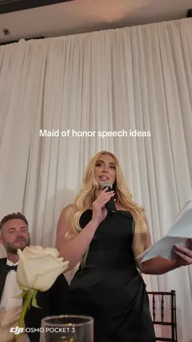 Funny thing I said in my maid of honor speech #maidofhonorspeech #wedding #weddings #maidofhonor 